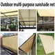 thumbnail image 4 of Red de sombreado de jardín impermeable al aire libre, toldos de terraza, malla de cubierta de sombra de Camping, protección UV, tela de protección solar HDPE, sombra, 4 of 4