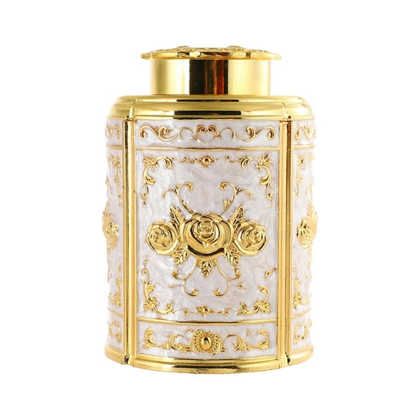 Recipiente de té suelto hermético, tarro de té de Metal, recipiente de azúcar para té y café, recipiente de café multifuncional, organizador de té