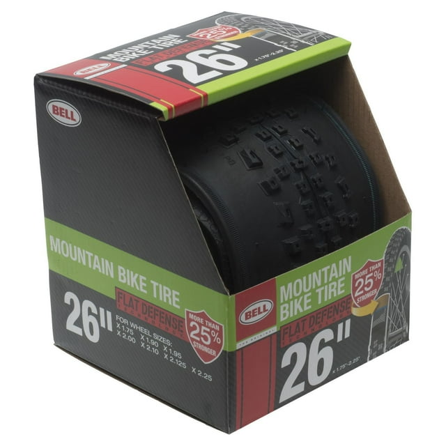 Bell Sports 26inch Mountain Bike Tire with Flat Defense