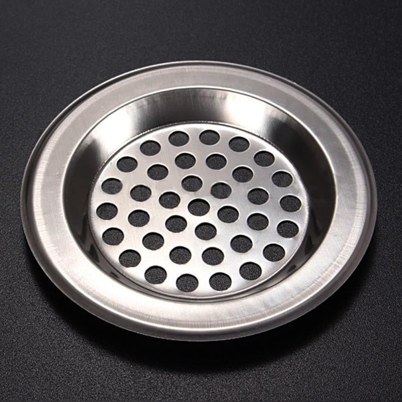Stainless Steel Bathtub Hair Catcher Stopper Shower Drain Hole Trap Metal Sink Strainer JK0817