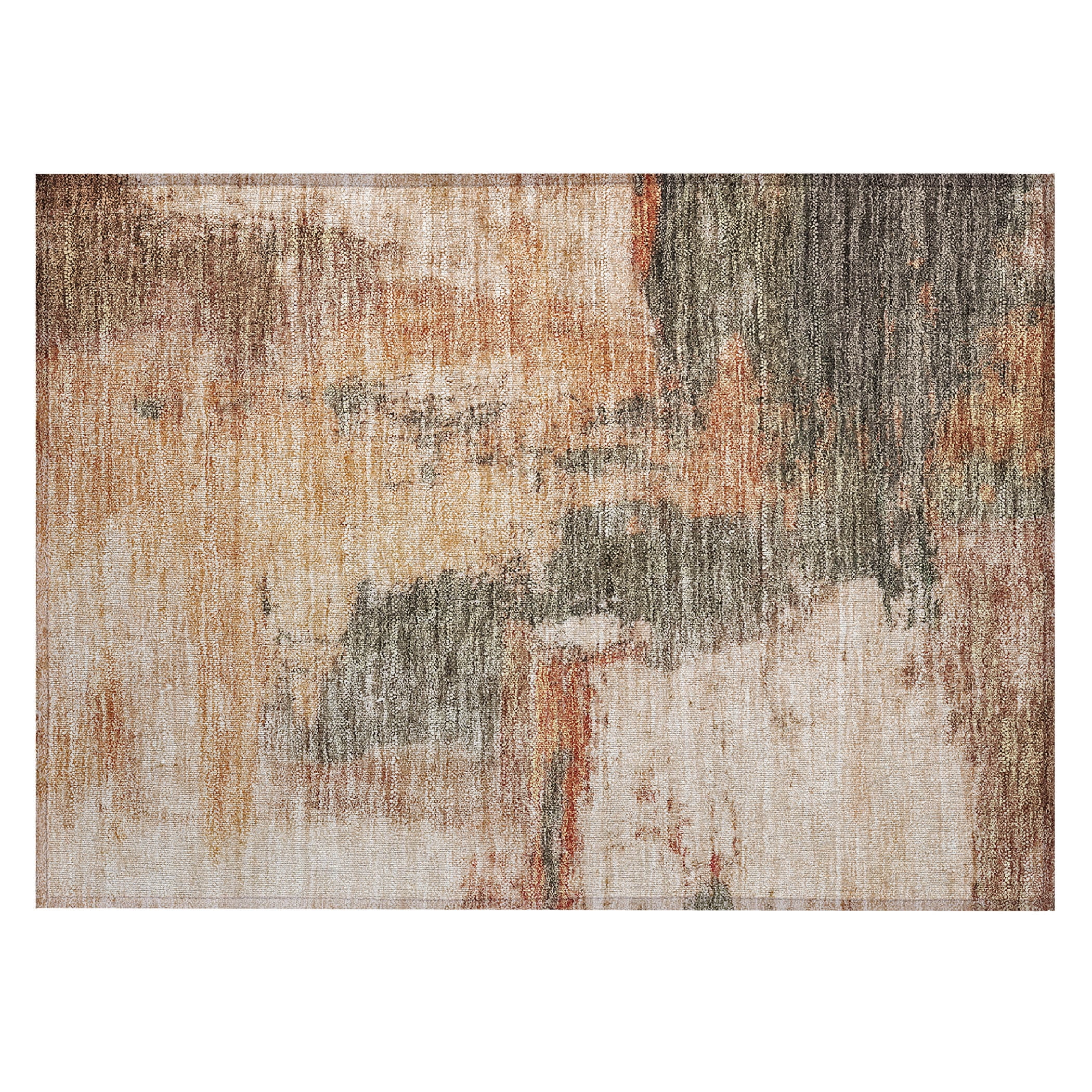 Addison Rugs Chantille Indoor/Outdoor Transitional Modern Terracotta Washable Rectangle Rug, 1'8" x 2'6"