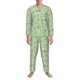 thumbnail image 3 of Fotbe Spring Gnomes Pijama de Hombre con Estampado de Manga Larga, Conjunto de 2 Piezas, Ropa de Dormir Suave y Cómoda con Bolsillos-Medium, 3 of 7