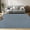 Blue tint, variant on Vintage Print 9x12 Ft Boho Non-Slip Rug, Braided Texture, Washable, Stain-Resistant for Living Room/Bedroom/Kitchen (Blue)