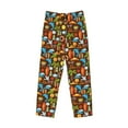 thumbnail image 4 of Xecao Cute Beach Dolphin Men's Straight Lounge Pajama Pants: The Ultimate in Comfortable Sleepwear, 4 of 9