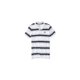 thumbnail image 1 of Aeropostale A87 - Polo de rugby a rayas para hombre, color blanco, mediano Aeropostale  polo, rugbi, 1 of 1