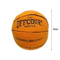 thumbnail image 6 of Tnobhg Fluffy Basketball Plush Toy Stuffed Decoration Super Soft Wear Resistant Embroidered Basketball Throw Pillow Kids Toy, 6 of 8