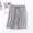 *a-Gray, variant on ClodeEU Women's Modal Elastic High Lounge Shorts with Pockets ,Solid Color Lightweight Casual Shorts Black,Women's Plus XXXL