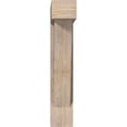 thumbnail image 2 of Ekena Millwork 7 1/2"W x 28"D x 40"H Traditional Block Smooth Bracket w/ Offset Brace, Douglas Fir, 2 of 25