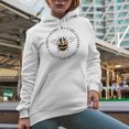 thumbnail image 2 of Be Loving, Thankful, You, Happy, Humble Kind, Bee Lover Themed Merch Gift, White Hooded Sweatshirt or Hoodie, 3XL, 2 of 5