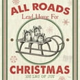 thumbnail image 2 of Pela Studio 12x12 White Modern Wood Framed Museum Art Print Titled - Farmhouse Holiday II, 2 of 4