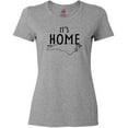 thumbnail image 3 of Inktastic It's Home- State of North Carolina Outline Women's T-Shirt, 3 of 5
