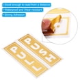 thumbnail image 4 of Unique Bargains Panneau de Porte Adhésif Vertical 2'x5' en PVC Doré 2 Pcs, 4 of 7