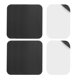thumbnail image 1 of Placas metálicas de reemplazo Uxcell negras para soportes de teléfono magnéticos, 2.56x1.77" 8Pcs, 1 of 7