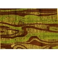 thumbnail image 1 of Ahgly Company Indoor Rectangle Abstract Yellow Modern Area Rugs, 5' x 7', 1 of 4