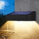 thumbnail image 1 of Fiudx Luz Led Solar con Sensor de Movimiento, Iluminación Exterior Impermeable, Ahorro de Energía, Amplio Ángulo de Cobertura, Decoración para Jardín y Patio, Fácil Instalación, Tamaño 10,4 X 4,9 X 3, 1 of 6