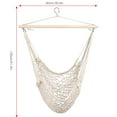 thumbnail image 3 of Outdoor Camping Garden Adult Swing Hanging  Hammock Indoor Rope Chair, 3 of 7