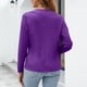 thumbnail image 5 of Cárdigan de mujer de color informal de manga larga, chaqueta, abrigo, abrigo de mujer, 5 of 5