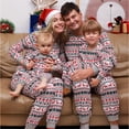 thumbnail image 4 of Pijamas familiares a juego para Navidad de 2024, conjunto de ropa para padre, madre, niños y bebés, pijamas para papá, mamá e hija e hijo, 4 of 5