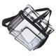 thumbnail image 2 of Qarigey Bolsa transparente impermeable para viaje con bolsa de gran capacidad bolsa de equipaje transparente impermeable Premium Bolsas de mensajero y de hombro, 2 of 6