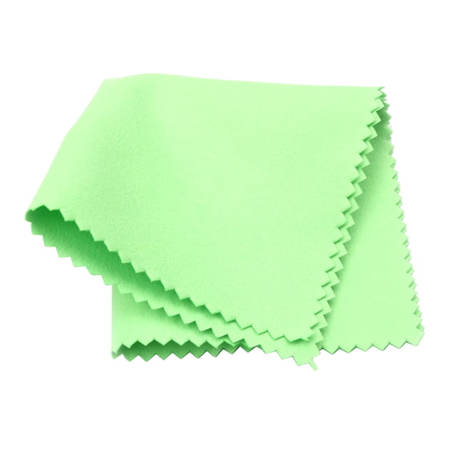 Paño de limpieza Instrumentos musicales Paño de pulido de limpieza 15 cm * 15 cm Tamaño Paño de microfibra suave de doble cara Accesorios para instrumentos musicales para guitarra Bajo Violín Piano Ve Meterk Paño de limpieza