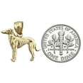 thumbnail image 3 of 14K Gold Greyhound Charm, 3 of 5