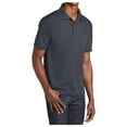 thumbnail image 4 of Yellow Rooster Men's PosiCharge RacerMesh Polo Shirts Graphite XL, 4 of 6