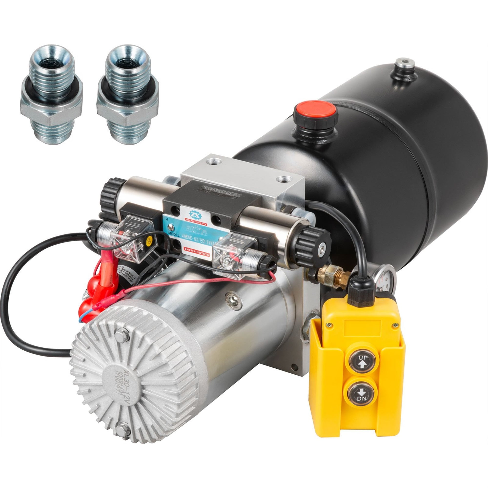 Details about   Hydraulic Power Unit Double Acting w/ Pressure Gauge Hydraulic Pump 6 Quart 