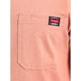 thumbnail image 5 of Wrangler Workwear Men's Short Sleeve Heavyweight Pocket Crew Work Shirt, size S-2XLT, 5 of 8