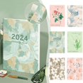 thumbnail image 2 of Calendrier 2024 Carnet de Planification Bloc-Notes 365 Jours Objectif Hebdomadaire Suivi d'Habitudes E2L5, 2 of 9