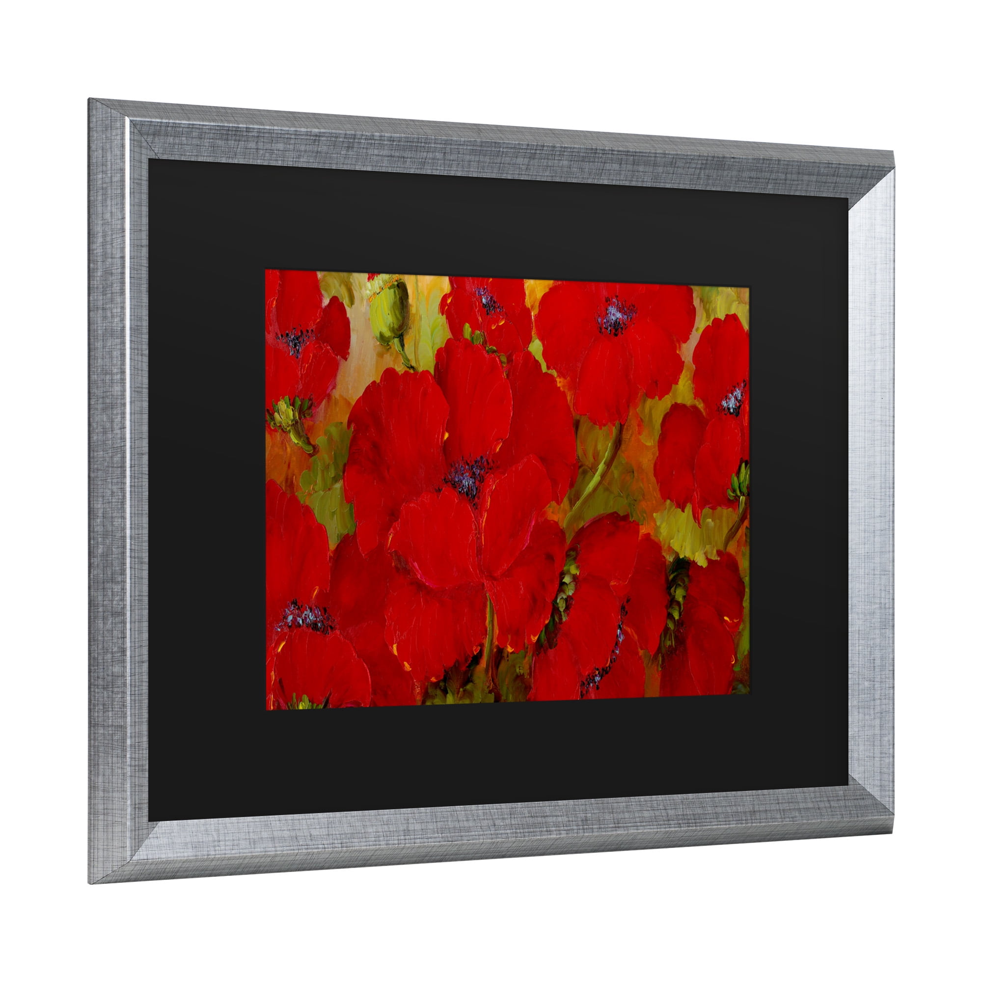Trademark Fine Art 'Poppies' Canvas Art by Anonymous