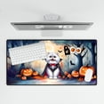 thumbnail image 4 of Happy Halloween Vampire Persian BOO with Pumpkins Fun and Spooky Desk Mat Full Keyboard Mouse Pad Cat Lover Kitten Owner Gifts Large Mousepad - 00018, 4 of 5