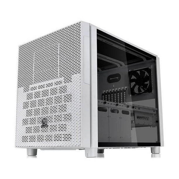 Thermaltake Core X5 Snow White Tempered Glass Open Cube Gaming Desktop ...