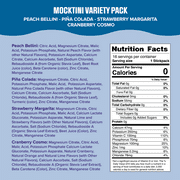 Ultima Replenisher Hydration Electrolyte Powder Drink Mix, Sugar-Free Mocktini Variety Pack, 16 Ct