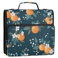 thumbnail image 5 of FORMRS Zipper Binder with Shoulder Strap 1.5-inch Ring 500 Sheet Capacity File Bag, Blue Oranges, 5 of 5