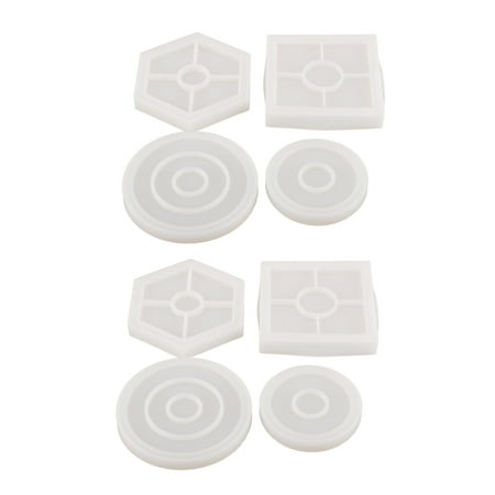 

Silicone Coaster Molds Coaster Molds 8 Pcs Easy To For Bowl Mats