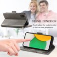 thumbnail image 4 of Case for Samsung Galaxy A03 CORE Cover Leather Wallet Folio Case Book Design Flip Magnetic Closure - Grey, 4 of 5