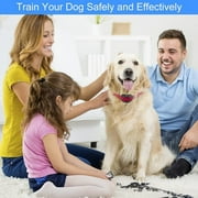 Paipaitek Vibrating Dog Collar, No Shock Dog Training Collar 2 Dogs, Deaf Dog Collars w/2 Receivers, Rechargeable & Waterproof, Up to 1600Ft Remote Range