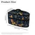 thumbnail image 6 of HELLHERO Butterflies Pattern Portable Travel Steamer Storage Case Polyester Handheld Lightweight Fits Travel, Case Only, 6 of 6