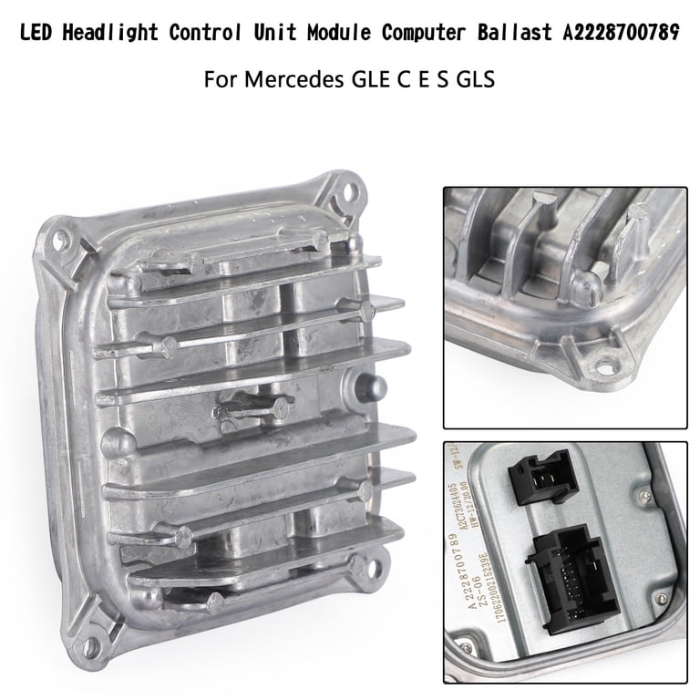 LED Headlight Control Module Computer Ballast A2228700789 For 