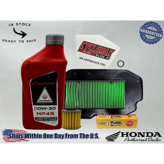 Cyclemax Full Synthetic HP4s Tune-Up Kit fits 2021-2024 Honda Trail 125 CT125