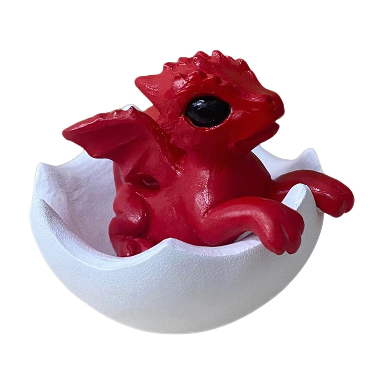Dragon Hatchling Resin Molds - Sleeping Baby Dragon & Egg Cavity Silicone Molds for Mini Crafts, Cake Decorating & Fantasy Art Projects