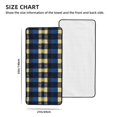 thumbnail image 2 of Absorbent Coral Velvet Towel 27x55in Light Soft And Fluffy Wool Circle Delicate And Not Easy To Remove The Edge Cornflowerblue Buffalo Plaid Check Tartan Scotland_3, 2 of 8