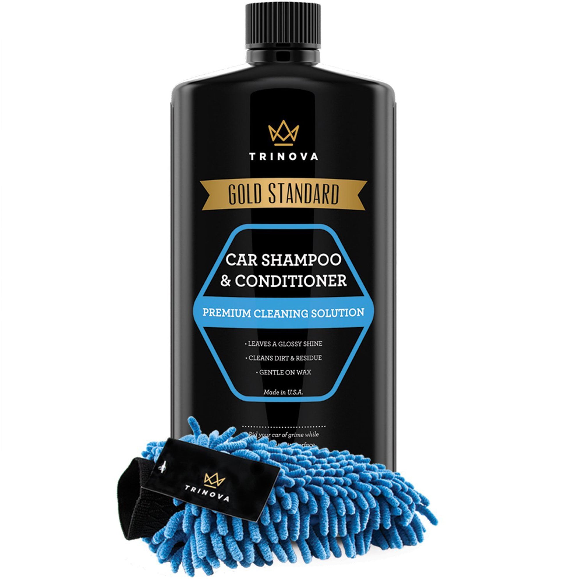 TriNova Car Wash Soap Shampoo and Conditioner Concentrate TriNova Car Wash Soap Shampoo and Conditioner Concentrate