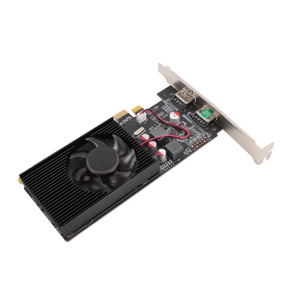 Tarjeta Gráfica Para PC, Ventilador único 30W 650 533MHz PCI Express 2.0 X 16 Tarjeta Gráfica Delgada Para PC Para Reemplazo