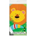 thumbnail image 2 of Animal Jungle Plastic Party Tablecloth, 84 x 54in, 2 of 3