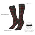 thumbnail image 4 of Xecao Tartan Plaid Print Compression Socks for Both Men And Women for Running, Travel, Flight, Nurse, 4 of 6