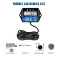 thumbnail image 6 of Runleader Tachometer Digital Hour Meter Gauge for 2 & 4 Stroke Spark Gas Engines Waterproof HM011F, 6 of 8