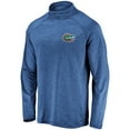 thumbnail image 2 of Men's Fanatics Royal Florida Gators Lightweight Striated Raglan Quarter-Zip Top, 2 of 3