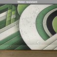 thumbnail image 5 of Ambesonne Green Place Mats Set of 4, Mid Century Modern Rounds Art, Standard Size, Eggshell Khaki, 5 of 5