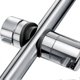 thumbnail image 4 of Replaceable Handheld Shower Holder, Shower Head Holder, 18-25MM Diameter Adjustable, Chrome ABS (Silver), 4 of 5